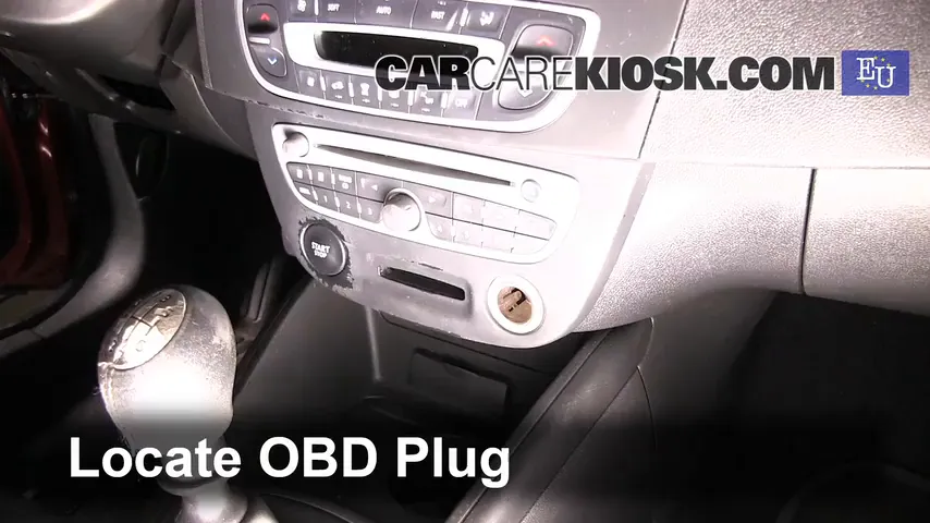 2009 Renault Megane Privilege dCi 1.5L 4 Cyl. Turbo Diesel Compruebe la luz del motor Diagnosticar